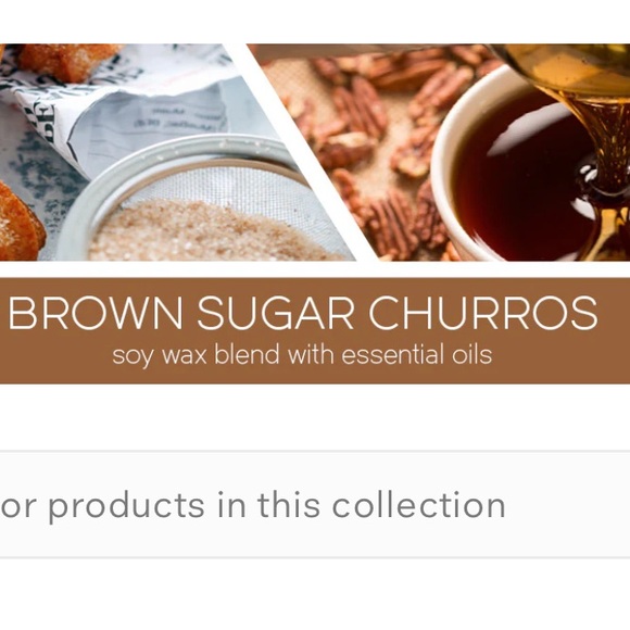 🤎 GC Brown Sugar Churros 3-Wick Candle NEW - Picture 2 of 2